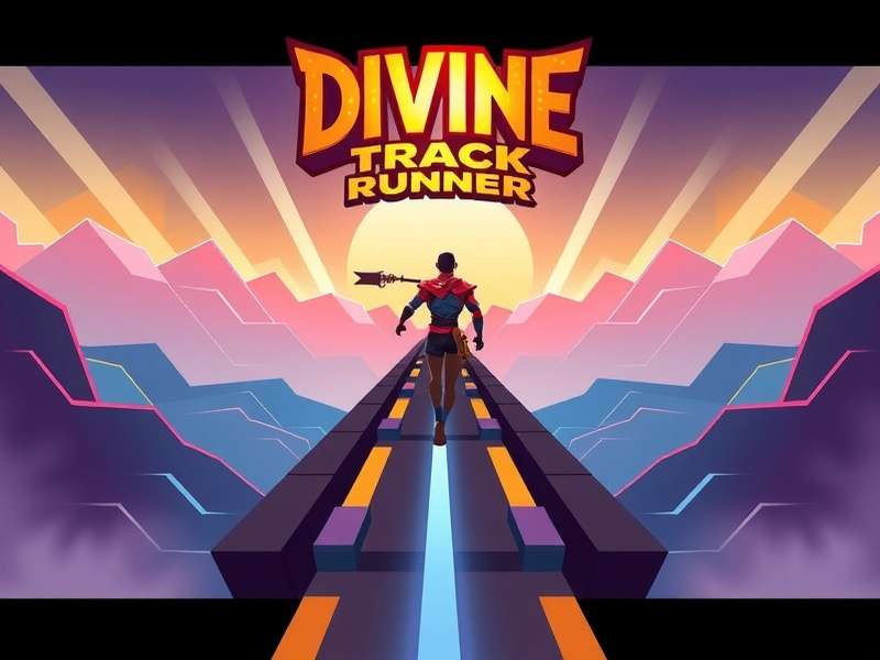 Divine Track Runner Gameplay